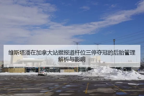 维斯塔潘在加拿大站据报道杆位三停夺冠的后胎管理解析与影响